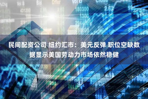 民间配资公司 纽约汇市：美元反弹 职位空缺数据显示美国劳动力市场依然稳健